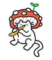 Cat Kitty Sticker by TeaBag