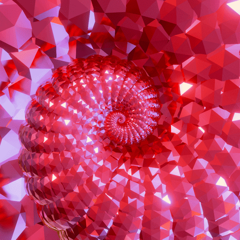 Crystal Ruby GIF by Feliks Tomasz Konczakowski