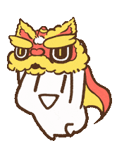 Chinese New Year Rabbit Sticker