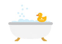 Duck Shower Sticker by Alterna Haircare