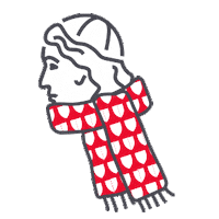 Winter Solstice Snow Sticker by Harvard University