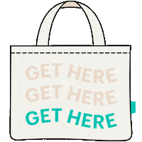 Read Get Here Sticker by theSkimm