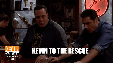 hero #kevincanwait GIF by CBS