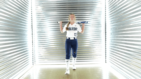 Rocket Softball GIF by Toledo Rockets
