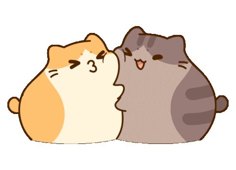 Cats Sticker by Bichi Mao