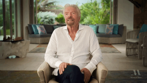 Sir Richard Branson Enlightenment GIF by MasterClass