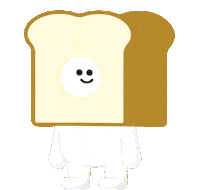 Cake Toast Sticker by CakeTaiwan