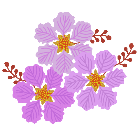 Flower Sticker