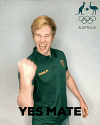 Come On Yes GIF by AUSOlympicTeam