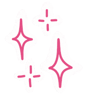 Pink Sparkle Sticker