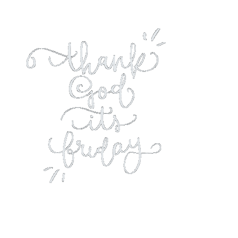 Thank God Friday Sticker