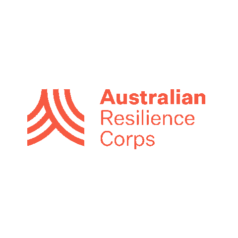 Volunteer Resilience Sticker by Australian Reslience Corps
