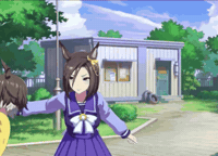 Umamusume Uma GIF