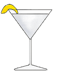 Glass Gin Sticker by Massican Winery