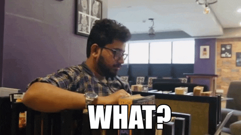 What Is It Reaction GIF by Rahul Basak