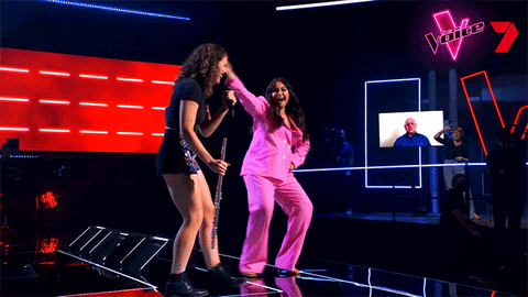 Singer Singing GIF by The Voice Australia
