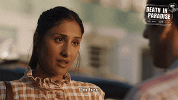 Its Me Zoe GIF by Death In Paradise