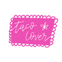 SparkleCraft taco tacolover tacotime sparklecraft Sticker