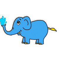 Snake Elephant Sticker by Digital Pratik