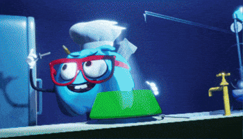 TheBlahs science experiment funny cartoon cience cool school GIF