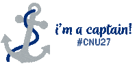 Anchor Sticker by Christopher Newport University