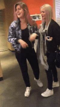 Woman Fail GIF