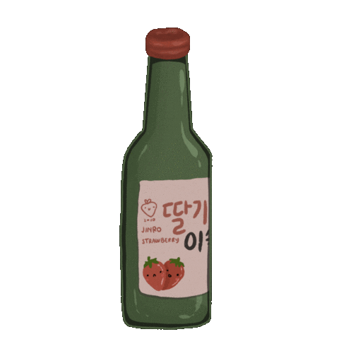 Drinks Soju Sticker