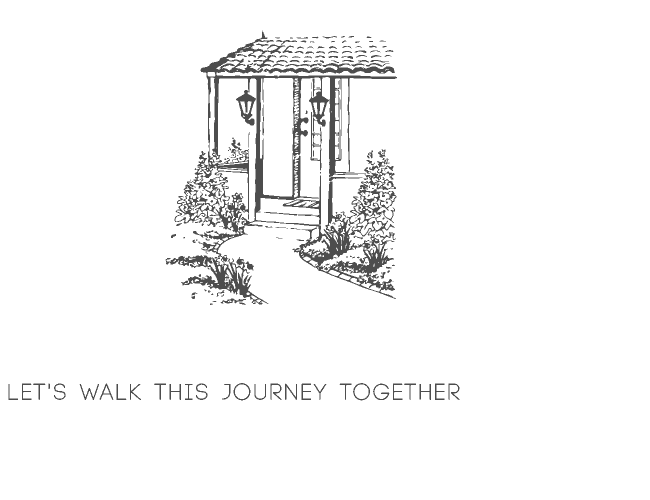 Front Porch Properties Sticker by Heather Durham