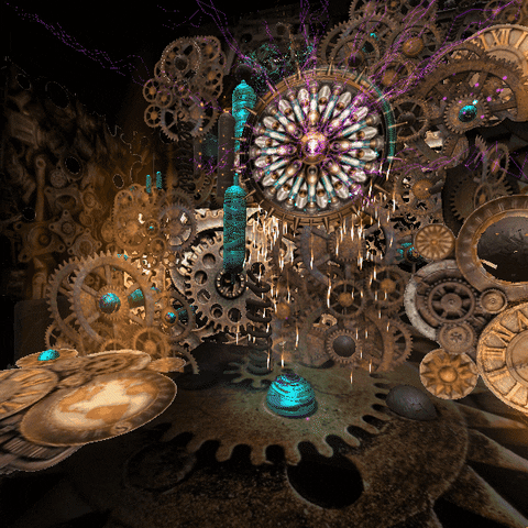 reinbijlsma art trippy vr surreal GIF