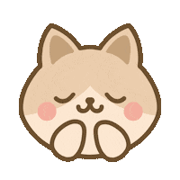 Cat Applause Sticker by Demic