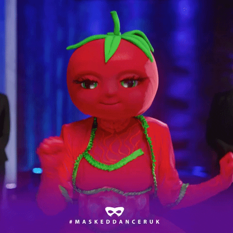 Tomato Sauce Dance GIF by The Masked Singer UK & The Masked Dancer UK