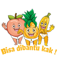 Swim Fruits Sticker by Swimbyhaikal