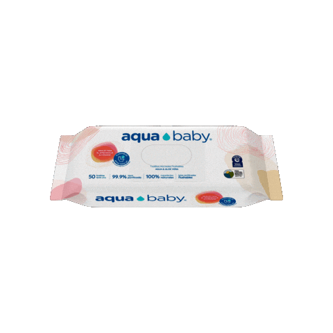 Wipes Toallitas Sticker by Aqua Baby
