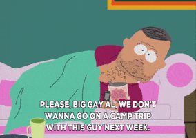 couch camp GIF by South Park 