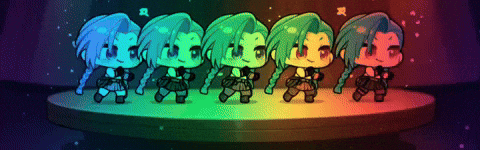 Effernetti dance dancing league of legends jinx GIF