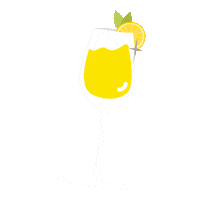 margotbelfast drinks glass lemon cocktails Sticker