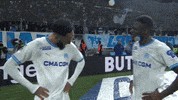 Happy Pierre-Emerick Aubameyang GIF by Olympique de Marseille
