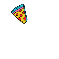 Pizza Loading Sticker by Jamie Tam