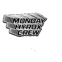 Hyrox Sticker