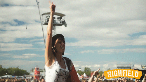 party finger pointing GIF by Highfield Festival