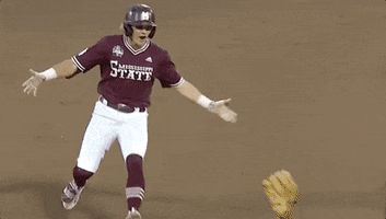 Baseball College GIF by NCAA Championships