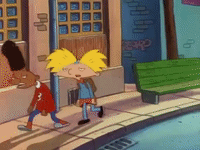 hey arnold nickelodeon GIF
