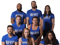 Excited Gym Sticker by Bluprint Fitness