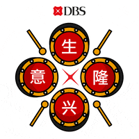 Orange Drum GIF by DBS Bank Ltd