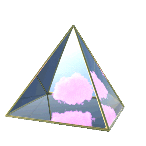 3D Cloud Sticker by X.H. Aqeel