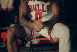 Look Up Coby White GIF by Chicago Bulls