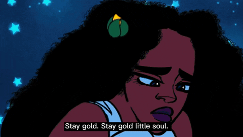 Stay Gold Love GIF by Missink Toons