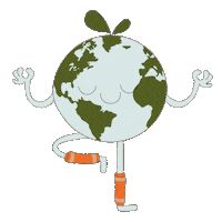 helorp94 happy calm meditation zen Sticker