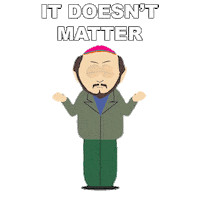 Gerald Broflovski Whatever Sticker by South Park