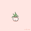 Plant Growth Pink GIF by Stefanie Shank